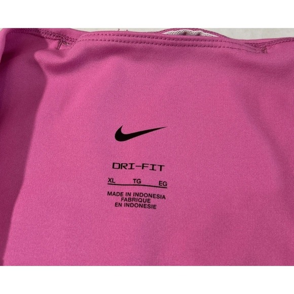 Nike Women's ONE 7'' High-Rise Gym/Yoga/Biker Shorts Size XL Pink DV9022-675 EC - Picture 5 of 8